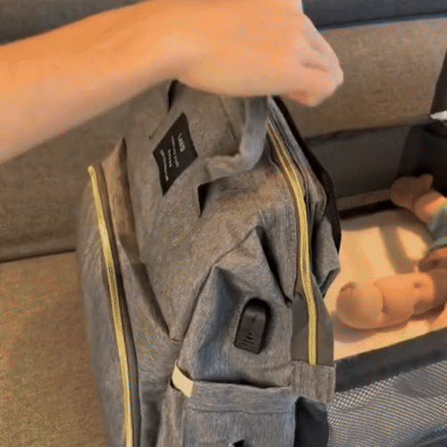 CunaCloud™ - Mochila Cuna 3-en-1 para Bebés