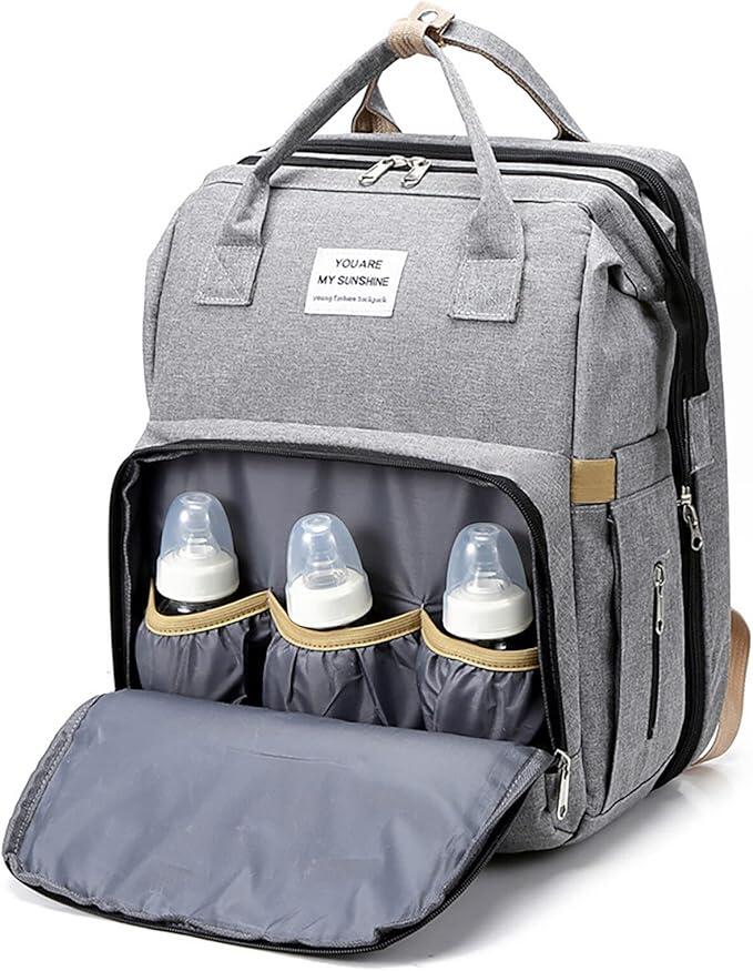 CunaCloud™ - Mochila Cuna 3-en-1 para Bebés