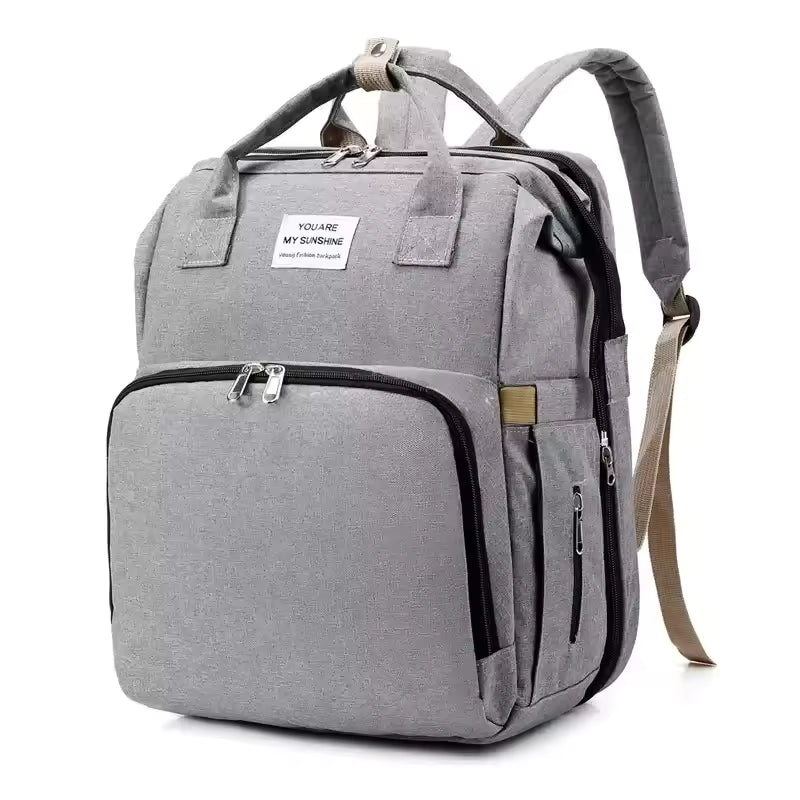 CunaCloud™ - Mochila Cambiador 3 en 1 para Bebés